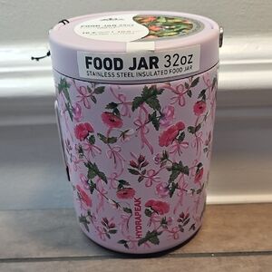 Hydrapeak Floral Insulated Food Jar 32oz